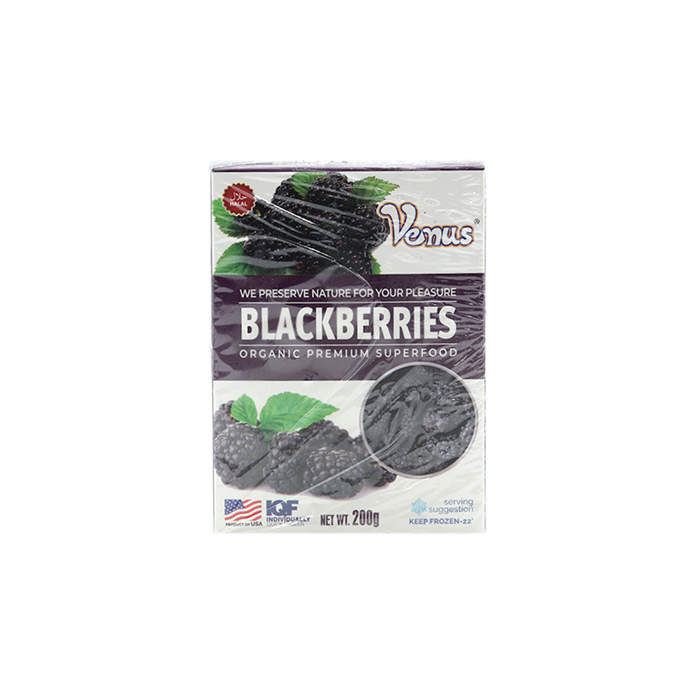 Venus Blackberry Organic Premium Superfood 200g
