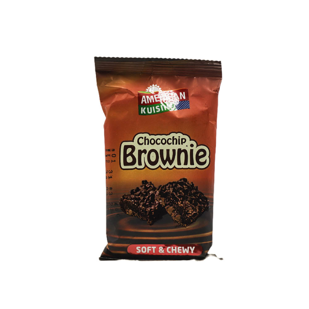 American Kuisine Chocochip Brownie Soft & Chewy 40g