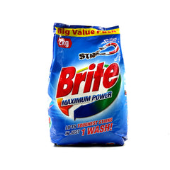 Brite Washing Powder Maximum Power 2kg