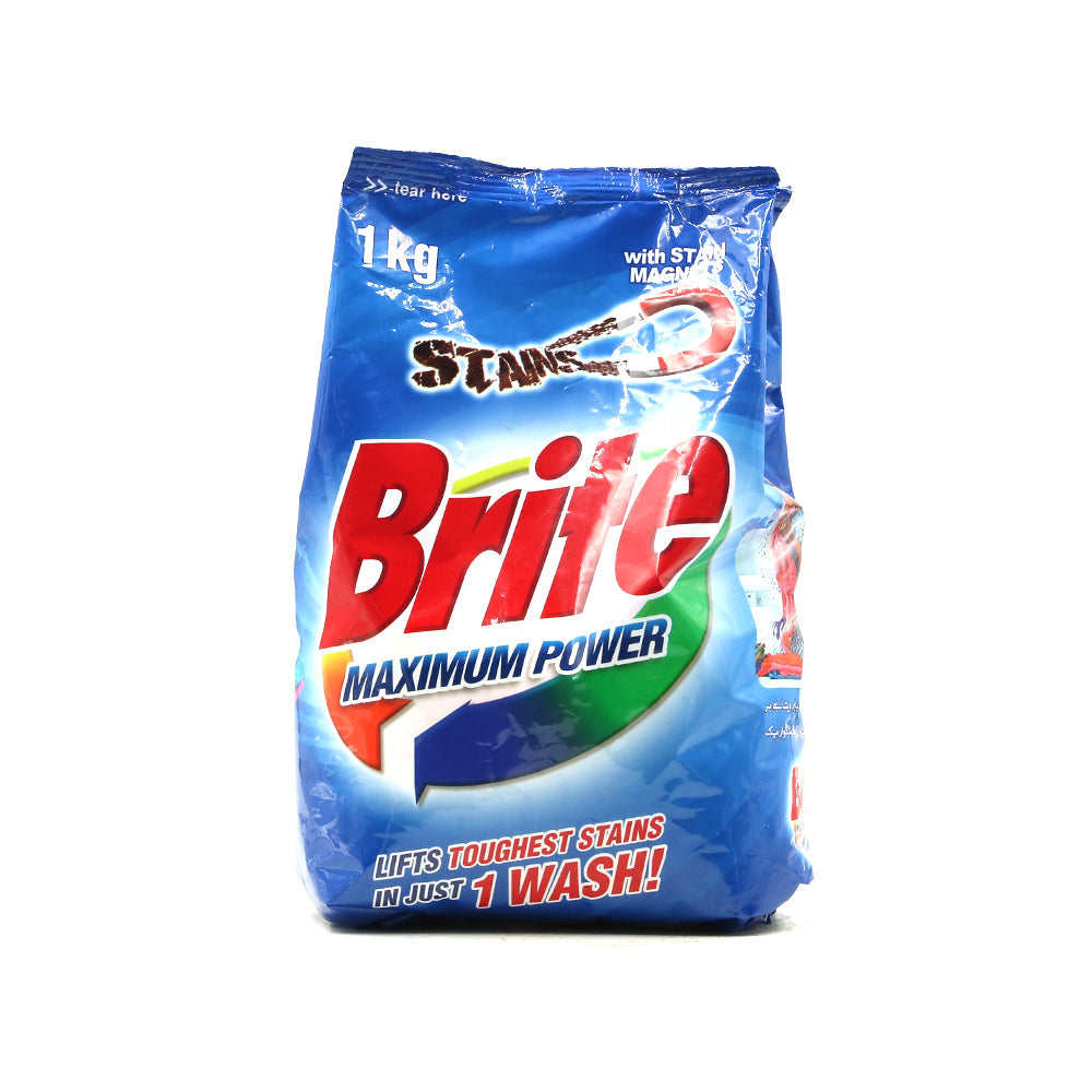Brite Washing Powder Maximum Power 1kg