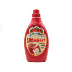 Salmans Strawberry Topping 623g