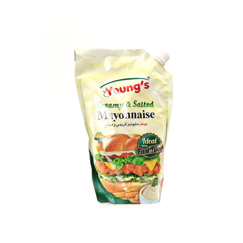 Young's Creamy & Salted Mayonnaise 1L