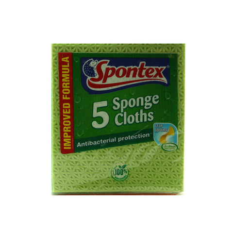 Spontex Specialist 10 Sponge Cloths - My Africa Caribbean