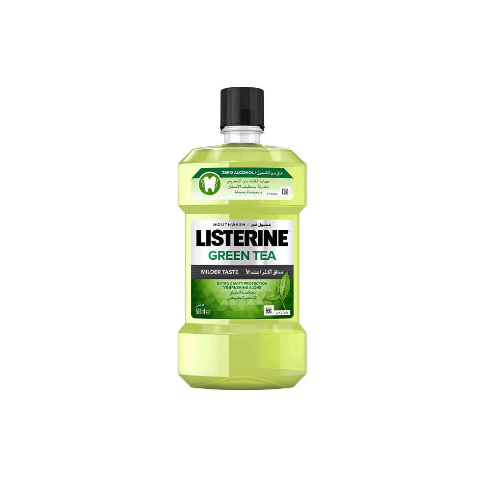 Listerine Green Tea Mouth Wash 500ml.