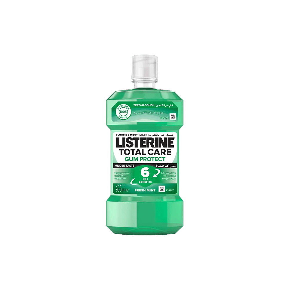 Listerine Total Care Gum Protect Fresh Mint Mouth Wash 500ml