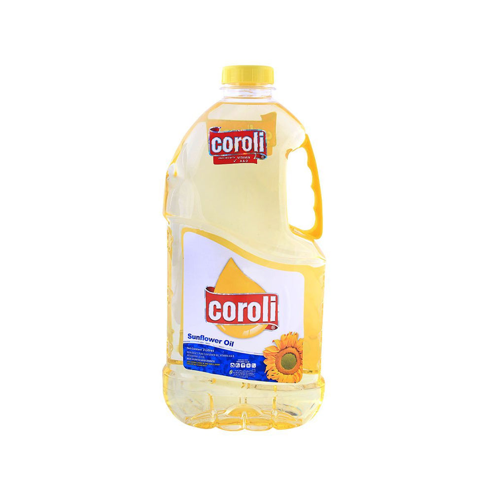Coroli Pure Sunflower Oil 3ltr