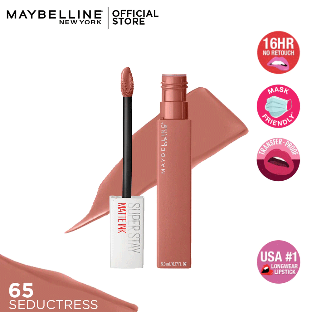 Maybelline Super Stay Matte Ink 65 Seductress Lip Color