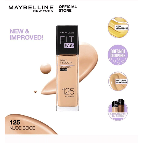 Maybelline Fit Me Foundation 125