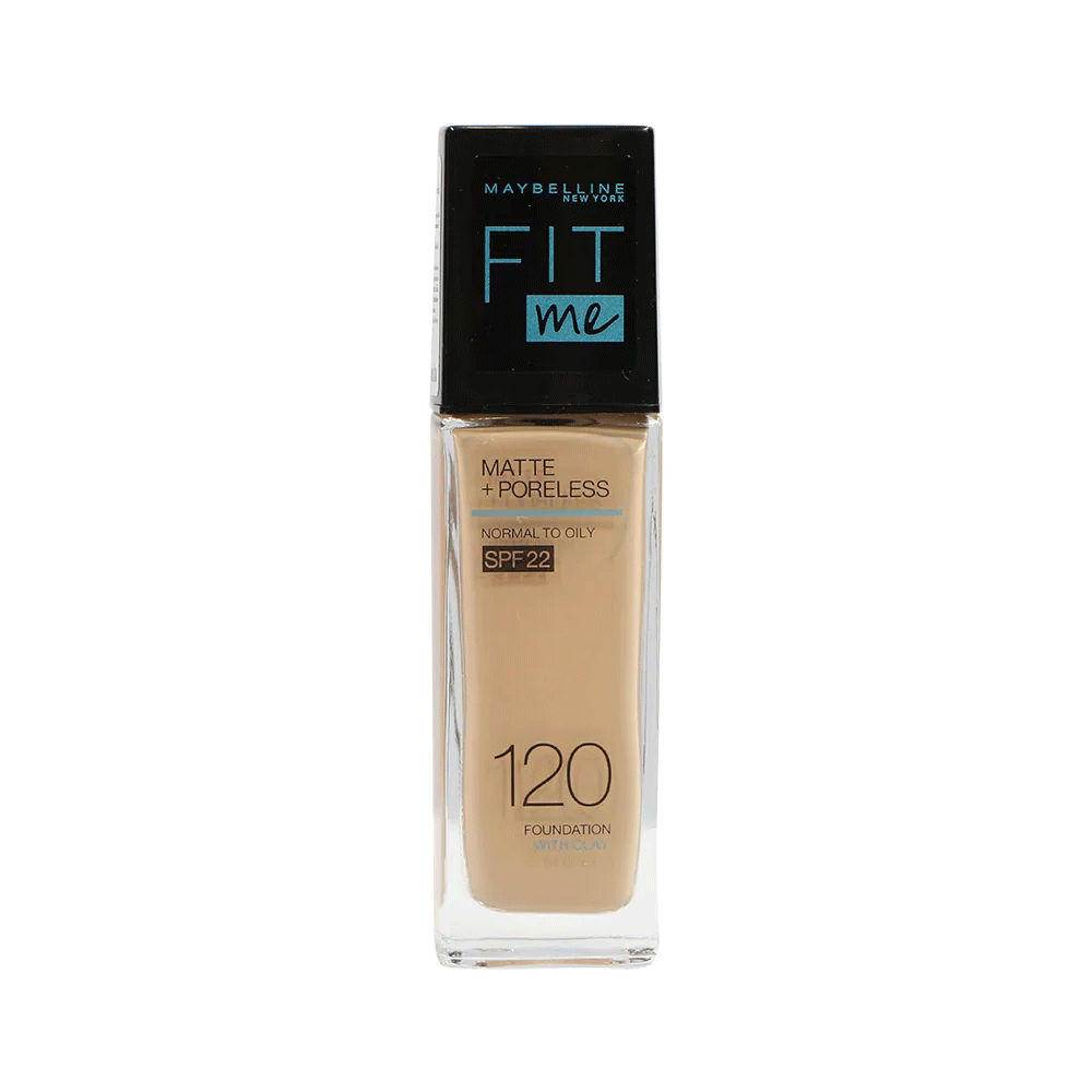 Maybelline Fit Me Foundation With Clay 120