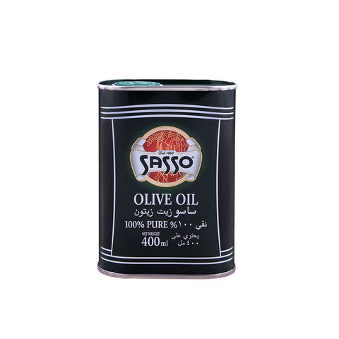Sasso Olive Oil Tin 400ml