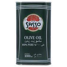 Sasso Olive Oil Tin 1ltr