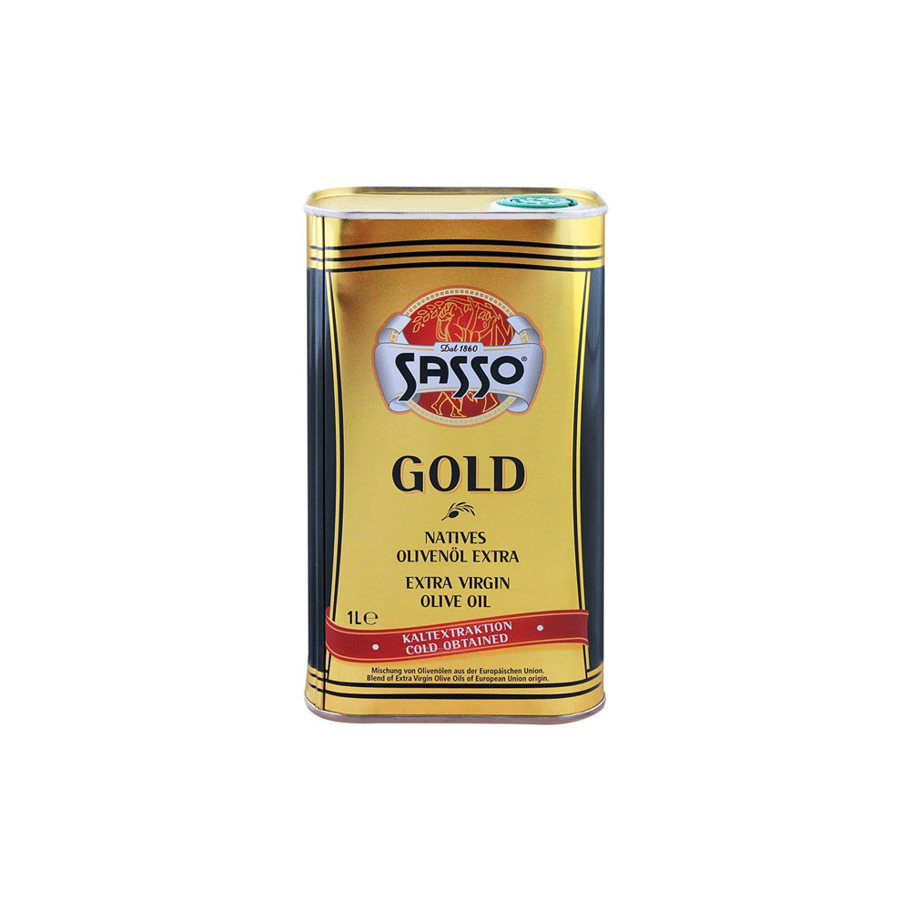 Sasso Gold Extra Virgin Olive Oil Tin 1000ml