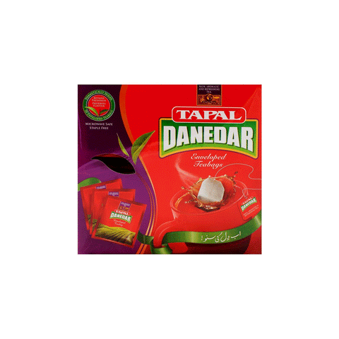 Tapal Danedar Enveloped Tea Bags – 50 Pcs