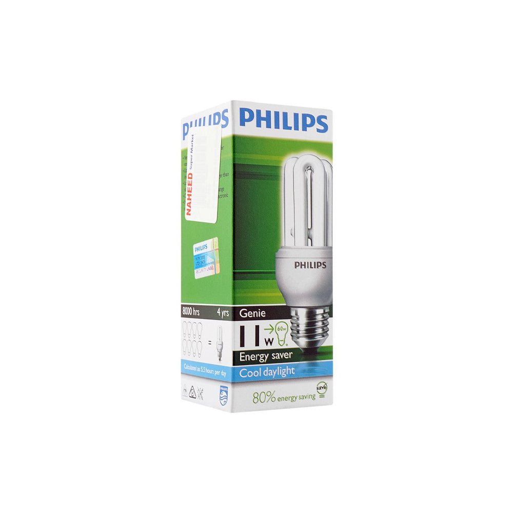 Philips Genie Warm White Energy Saver 11W