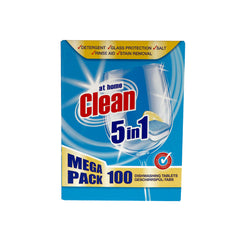 At Home Clean 5in1 Diswashing Tablets 100s