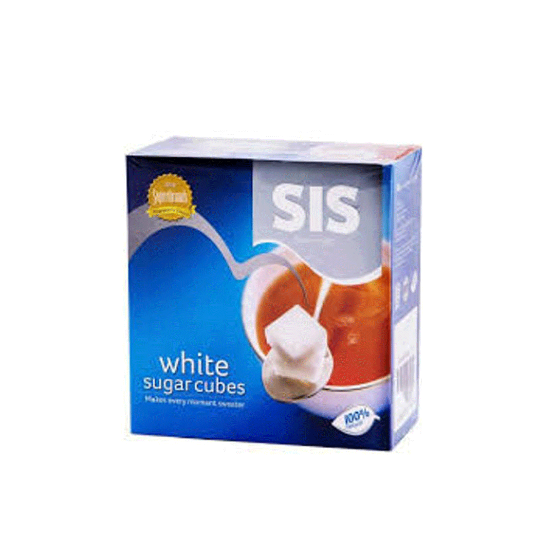 Sis White Sugar Cubes 454gm