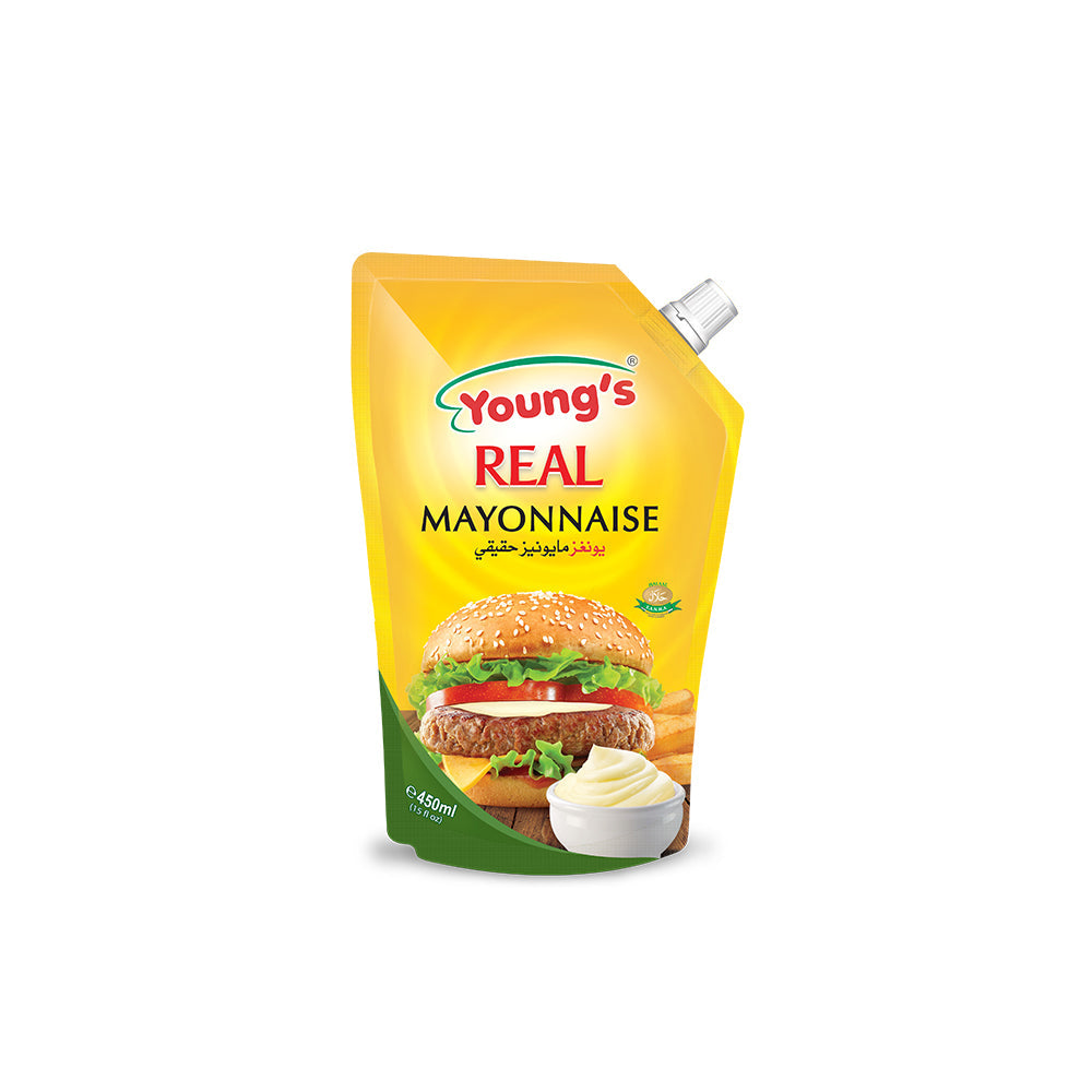 Youngs Real Mayonnaise 450ml
