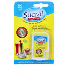 Sucral Zero Colries 200tabs