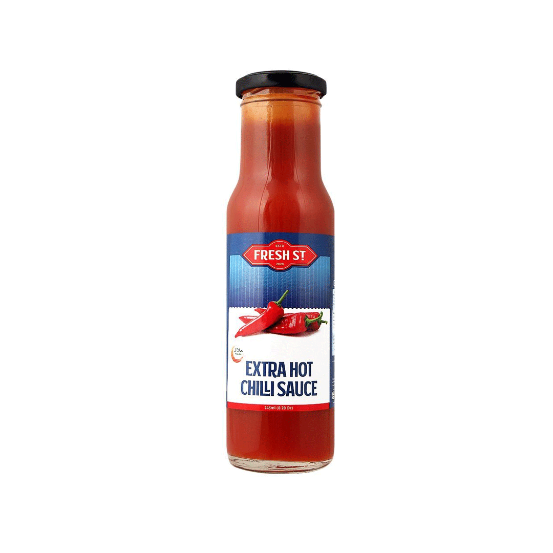 Fresh ST Extra Hot Chilli Sauce 245ml
